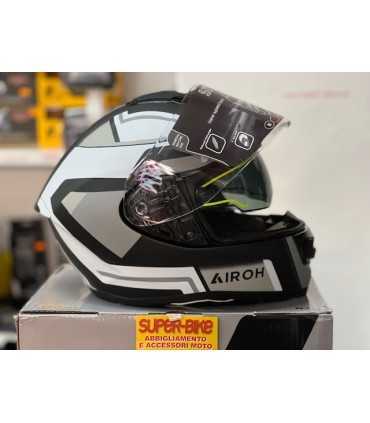 Casque Airoh ST 501 Square noir blanc matt