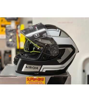 Casque Airoh ST 501 Square noir blanc matt