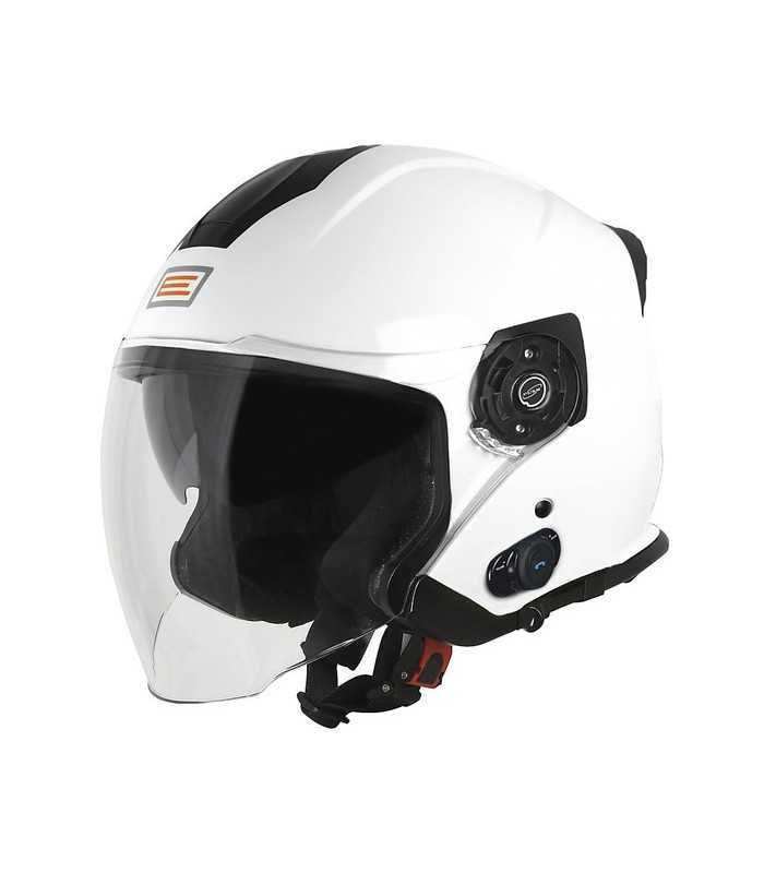 Moto Jet Helmet with Integrated Bluetooth Origin PALIO 2.0 BT white