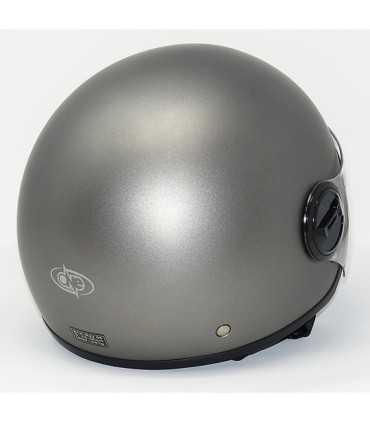 Casco moto Jet One Lift titanio opaco