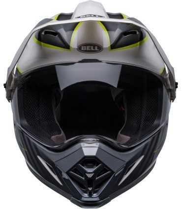 Bell Mx-9 Adventure Mips Dalton Gloss White/Hi-Viz Yellow