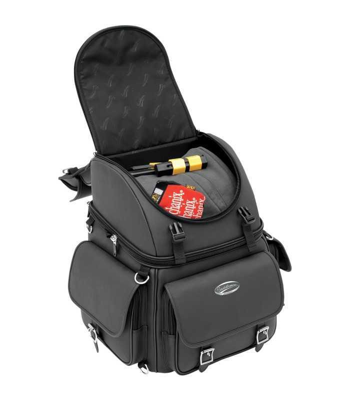 Saddlemen BR3400EX Back Seat/ Sissy Bar Bag without studs