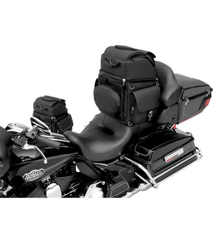 Saddlemen BR3400EX Back Seat/ Sissy Bar Bag without studs