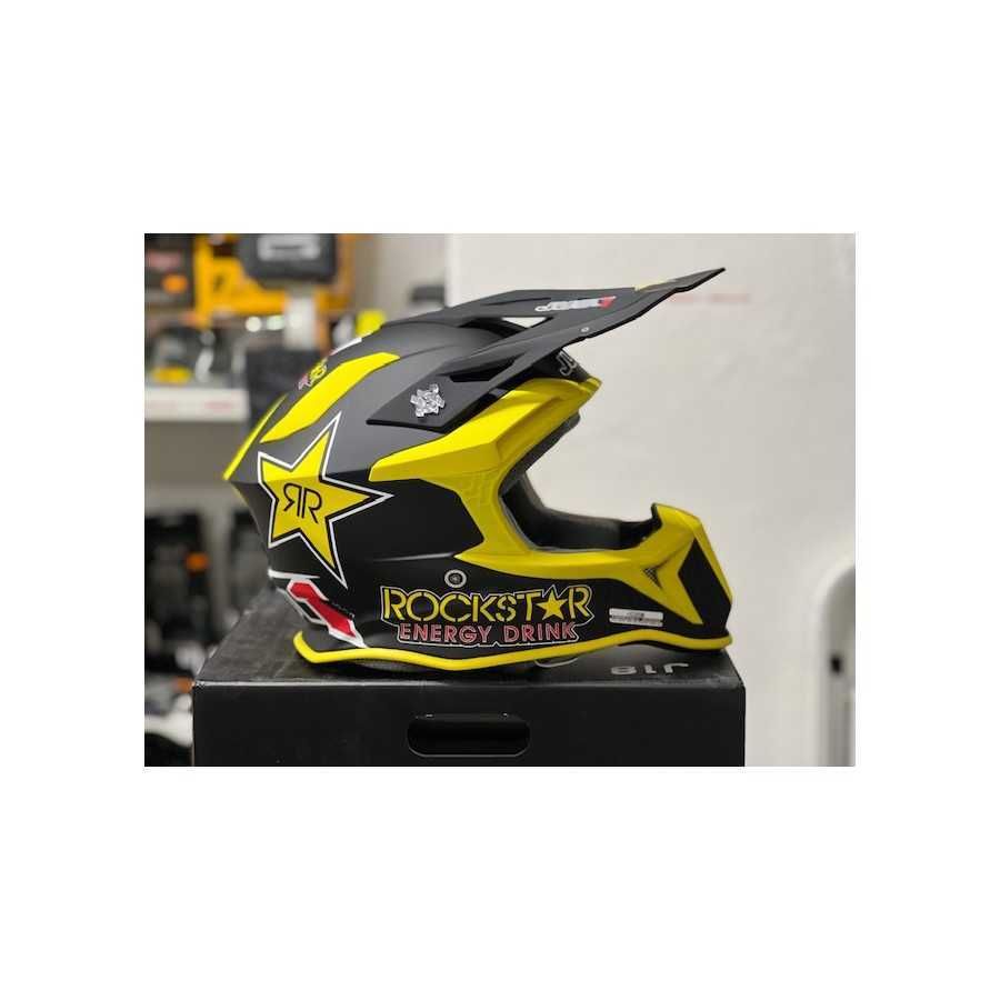 Just1 J38 Rockstar Energy Drink Off-Road Helmet Black