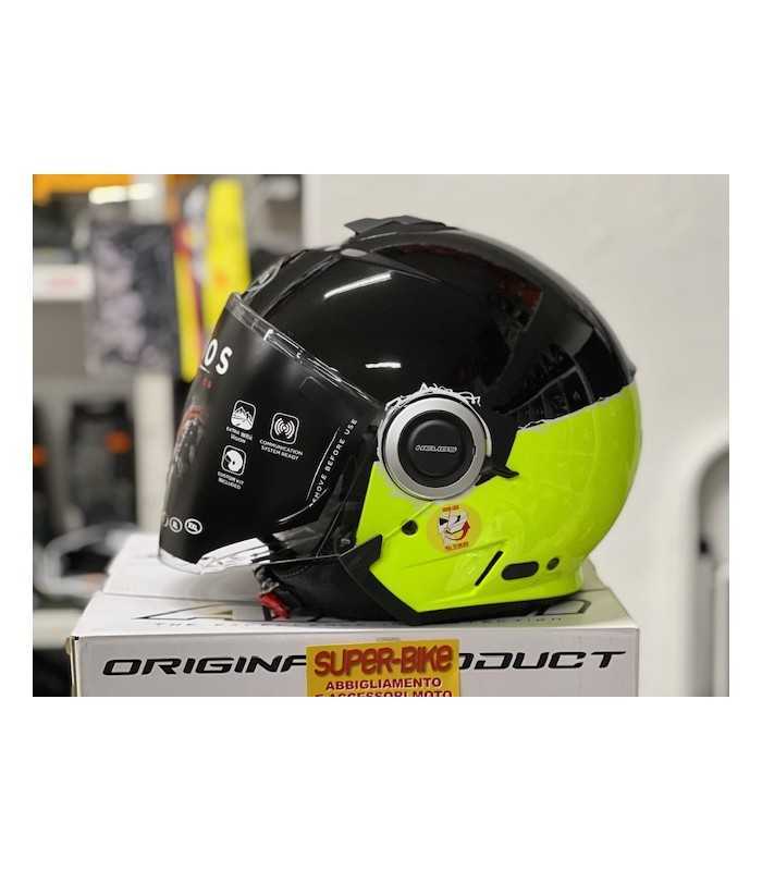 JET AIROH HELIOS YELLOW FLUO