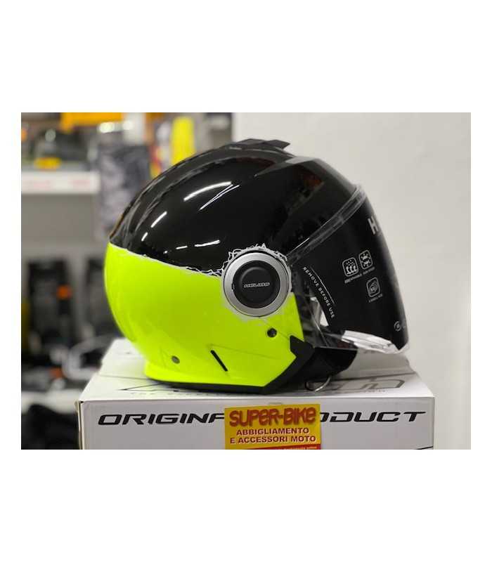 JET AIROH HELIOS YELLOW FLUO