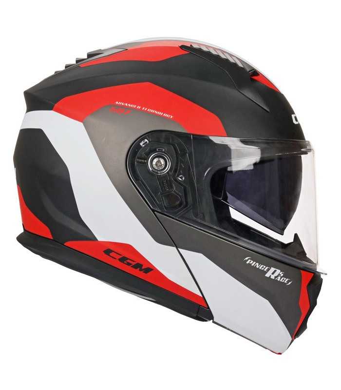 Casque modulable Cgm 507a Pincers rouge matt