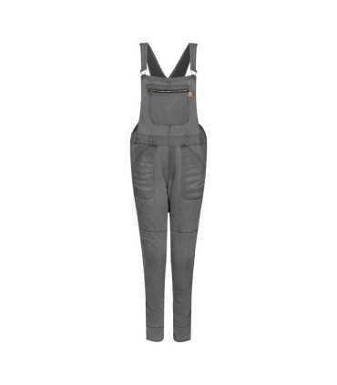 MOTOGIRL IRENE gray "DUNGRI" OVERALL lady