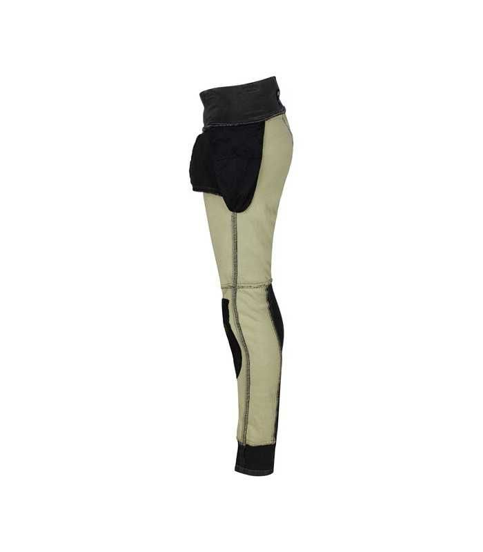 Motogirl Melissa Jegging grigio EU 46