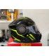 Casco modulare moto LS2 Scope Skid nero giallo