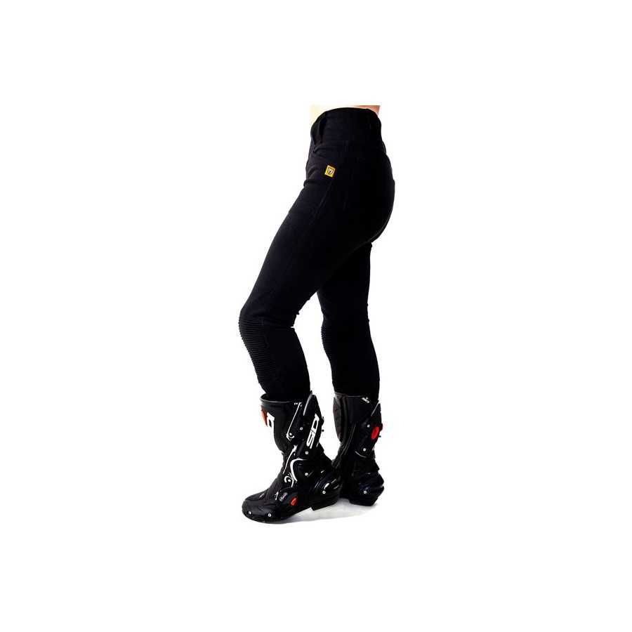 Motogirl Ribbed Leggings lady Regular