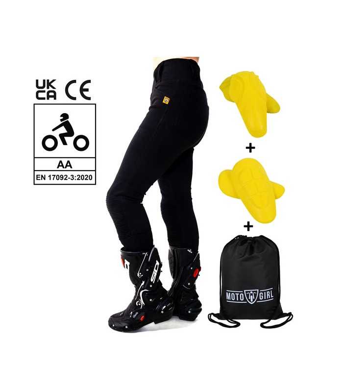 Motogirl ribbed Leggings donna Regular EU 38
