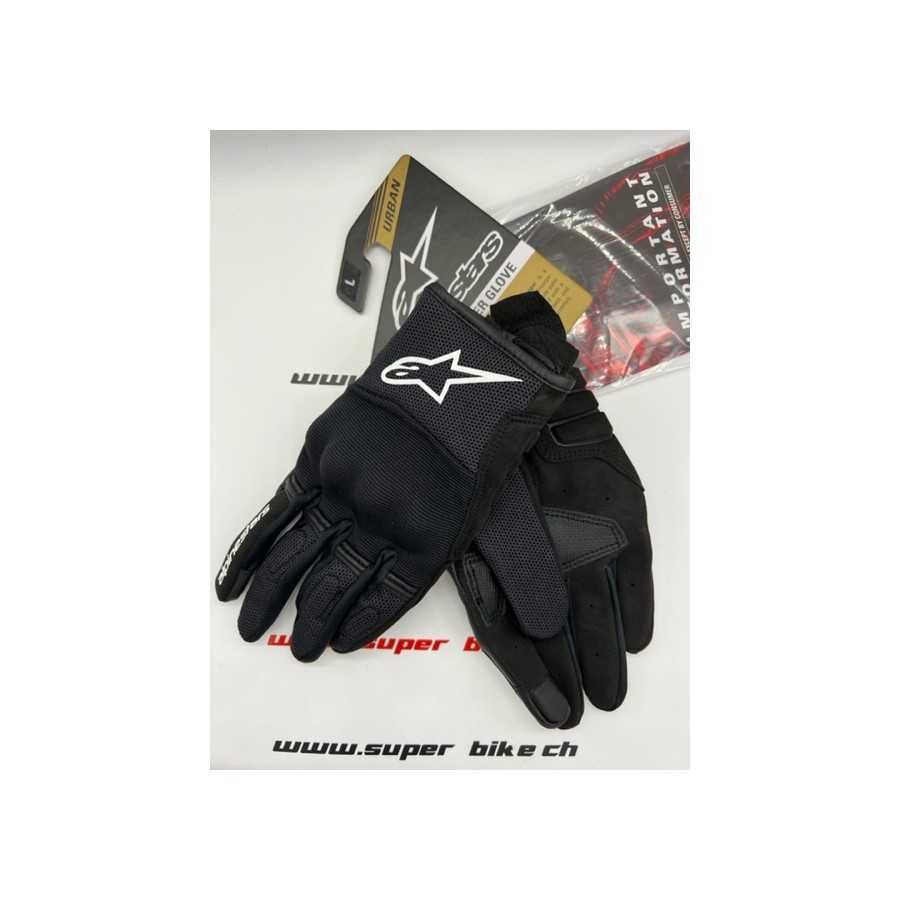 Alpinestars ALPINESTARS COPPER NERO-BIANCO GUANTI MOTO ESTIVI CON PROTEZIONE TAGLIA S 