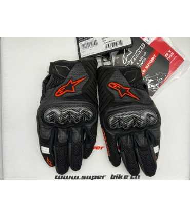 Alpinestars Guanto Smx-1 Air V2 nero rosso