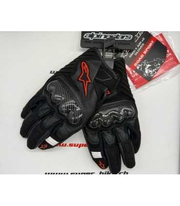 Alpinestars Guanto Smx-1 Air V2 nero rosso