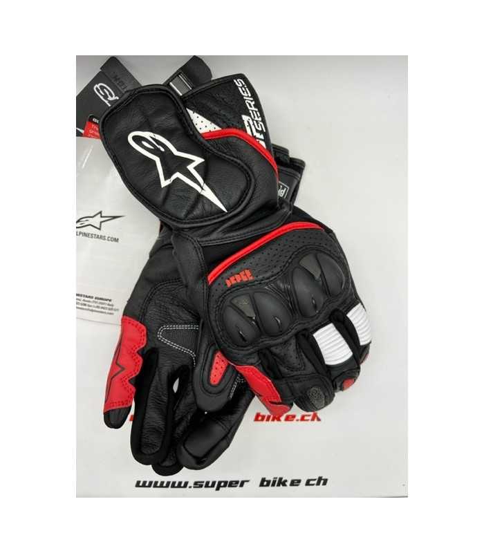 Guanti racing Alpinestars Sp-2 V3 nero rosso