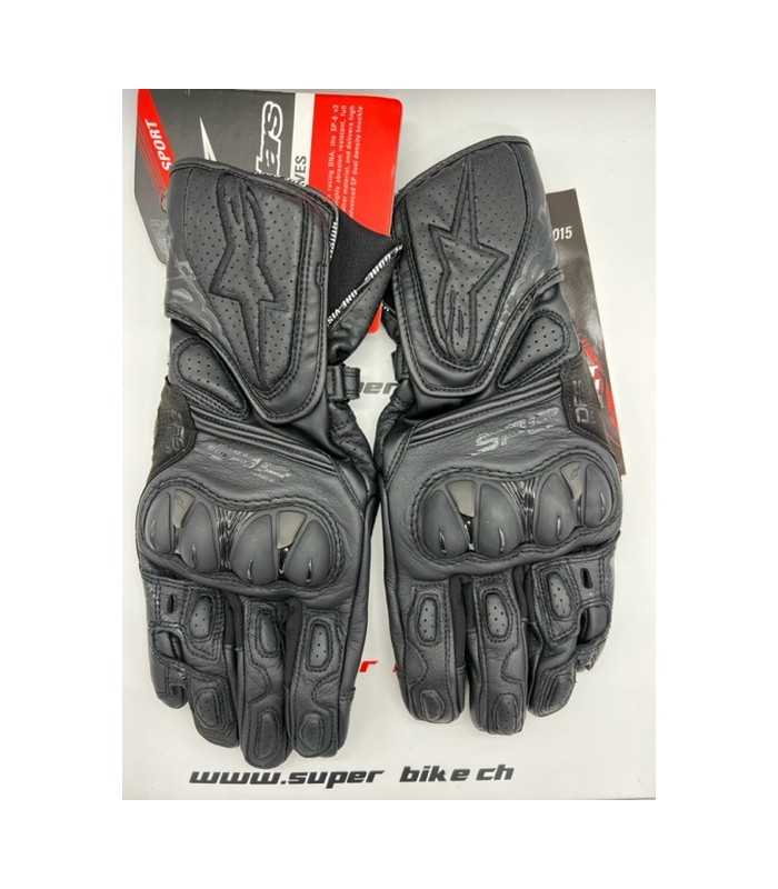 Racing handschuhe Alpinestars SP-8 V3 total black