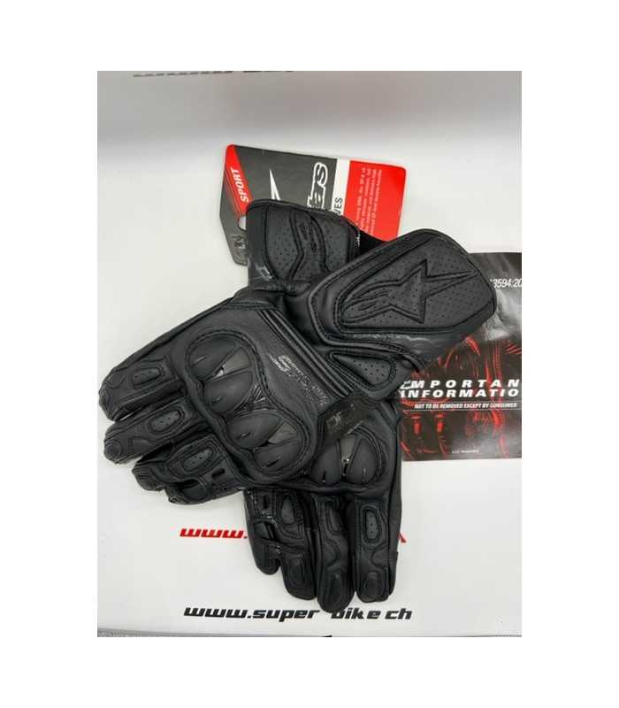 Racing handschuhe Alpinestars SP-8 V3 total black