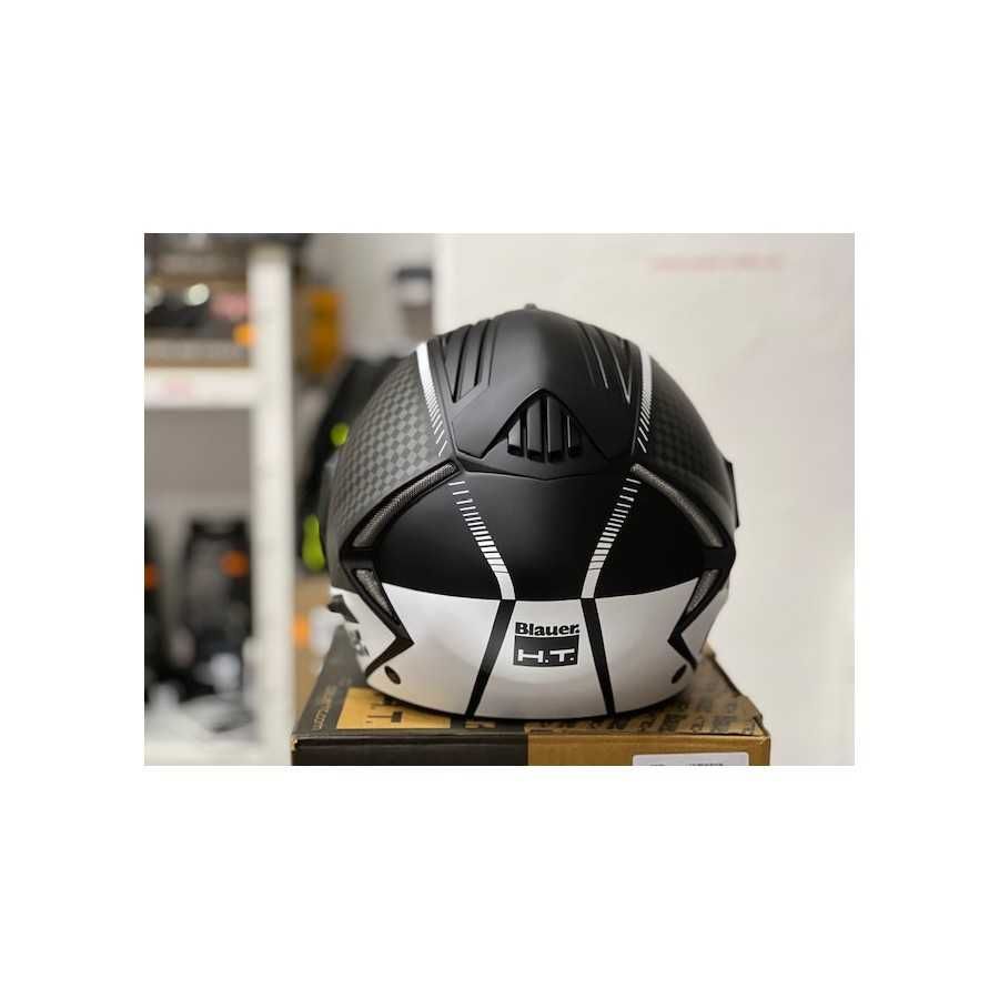 Casco Integrale Blauer Sniper Ht B Graphic Black Matt/yellow/wh