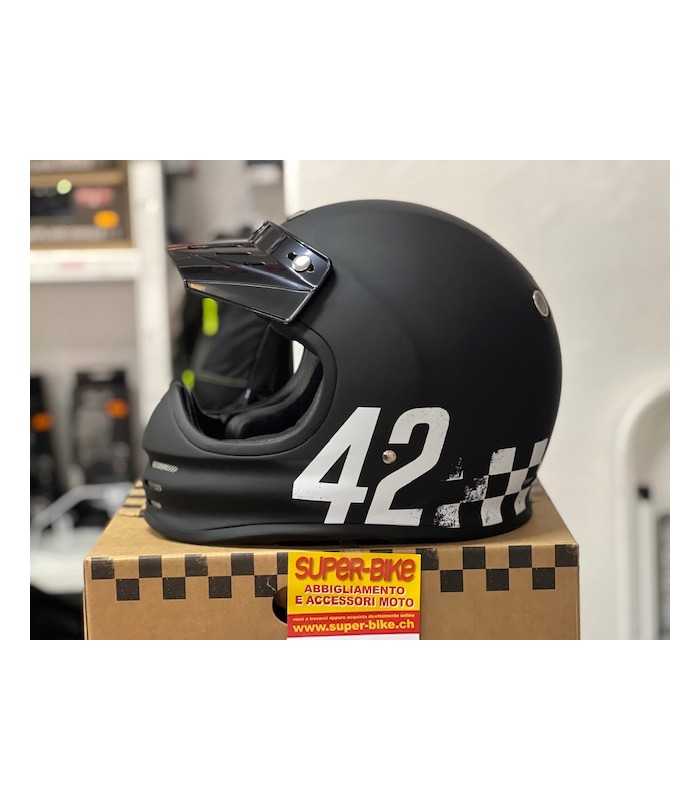Vintage Origine Virgo Danny black matt helmet