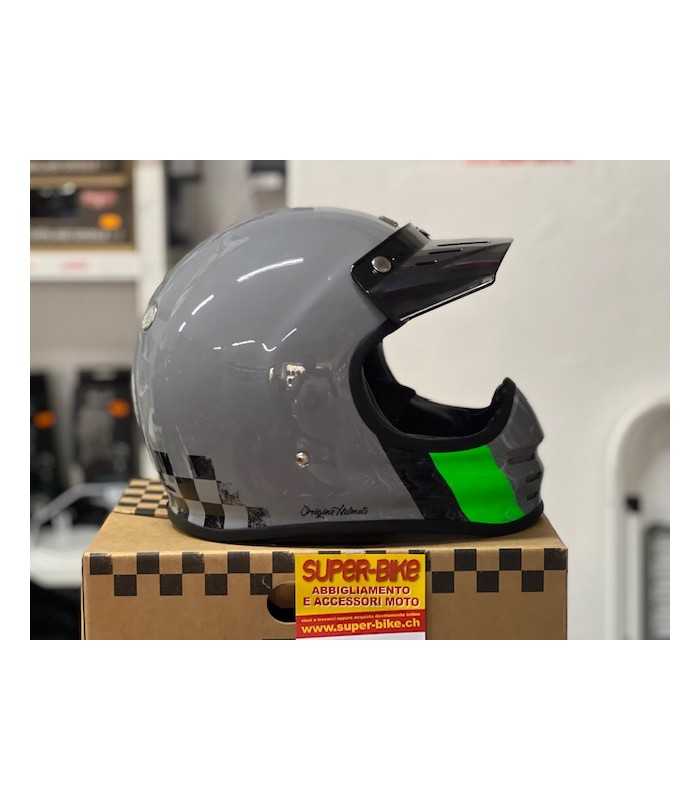Vintage Origine Virgo gray helmet