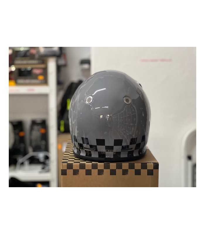 Casque Vintage Origine Virgo gris