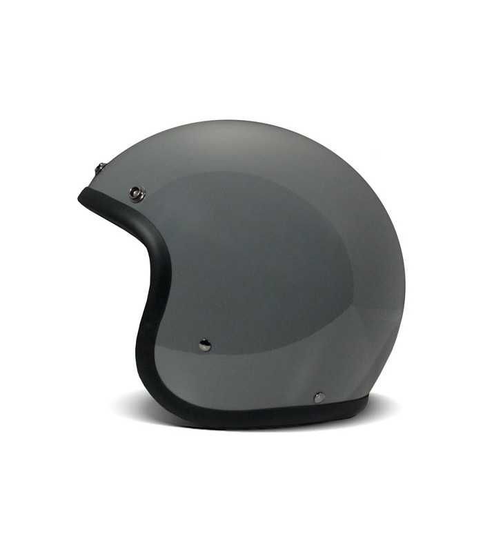 Casco Jet Dmd Retro Vintage Crayon grey