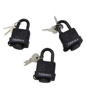TRIMAX LOCK-3PK SAME KEY