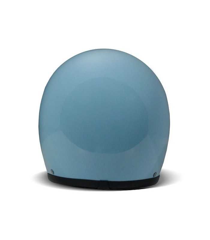 Casco jet DMD Retro azzurro