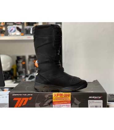 Bottes touring Seventy SD-BA4 impermeable noir