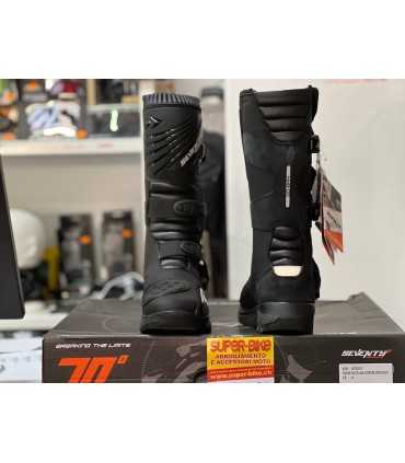 Bottes touring Seventy SD-BA4 impermeable noir