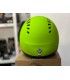 Casco jet Tucano urbano El Fresh verde fluo opaco