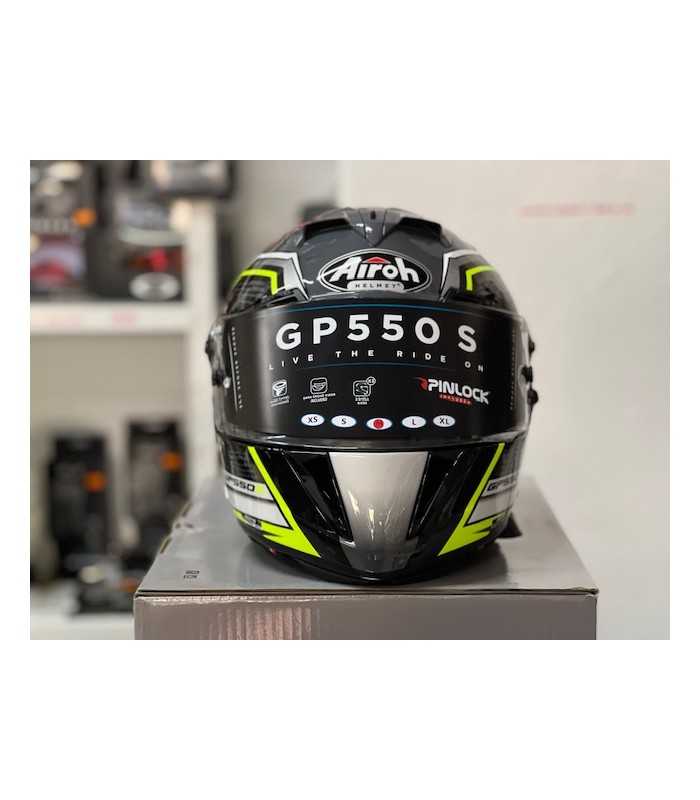 Airoh Gp 550 S Rush white helmet