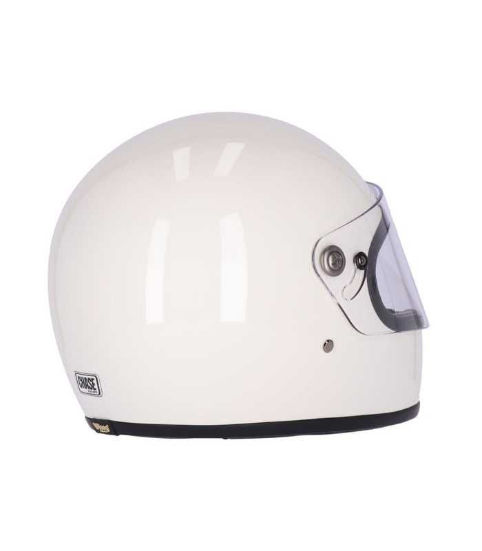 Casque Roeg Chase vintage blanc