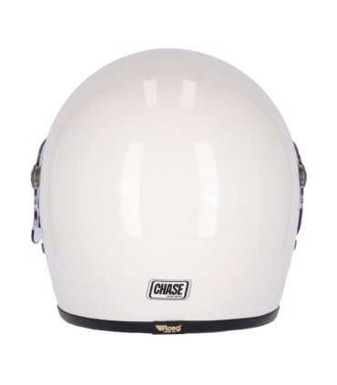 Roeg Chase vintage white helmet