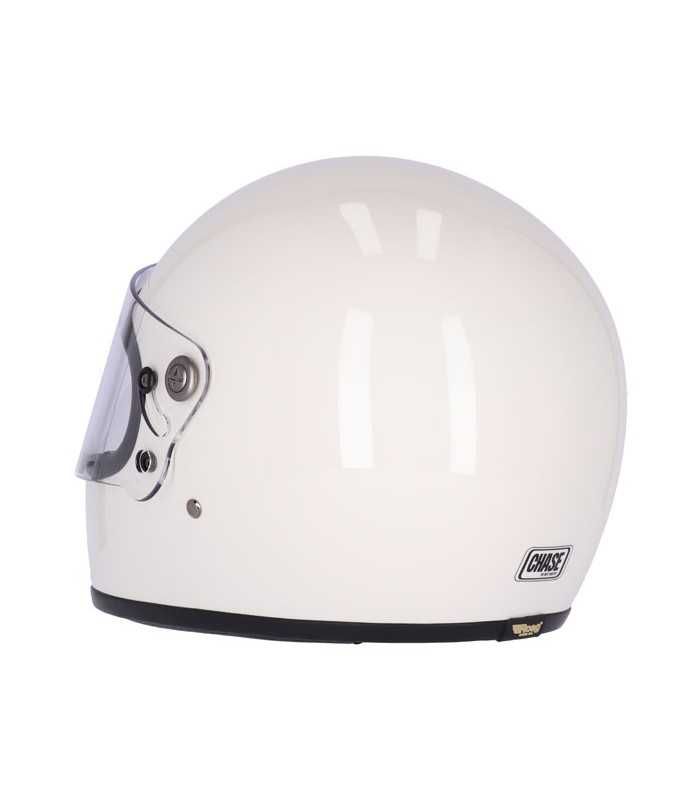 Casco Roeg Chase vintage bianco