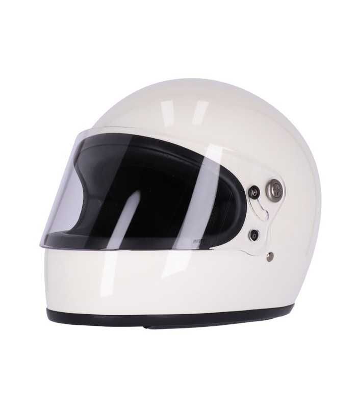 Casque Roeg Chase vintage blanc