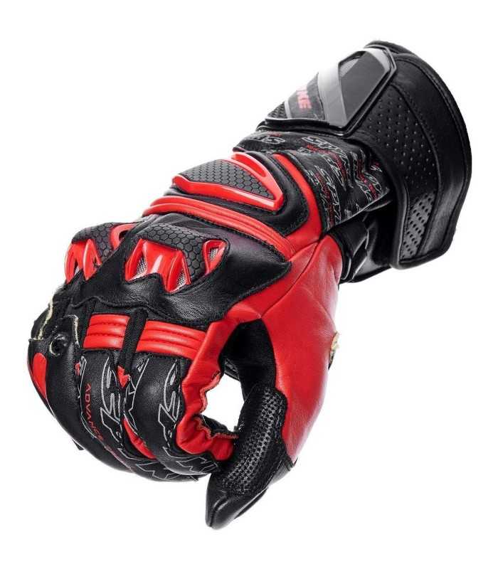 Racing  glove Spyke Tech Pro red