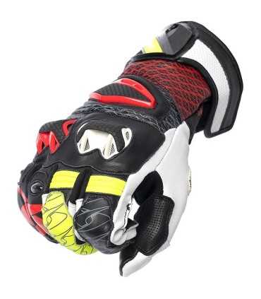 Gants racing Spyke Tech Pro noir jaune