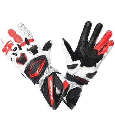 Racing glove Spyke Tech Pro white red