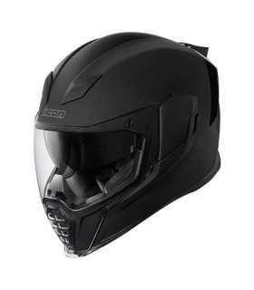 Icon Airflite Motorrad Helm matt schwarz
