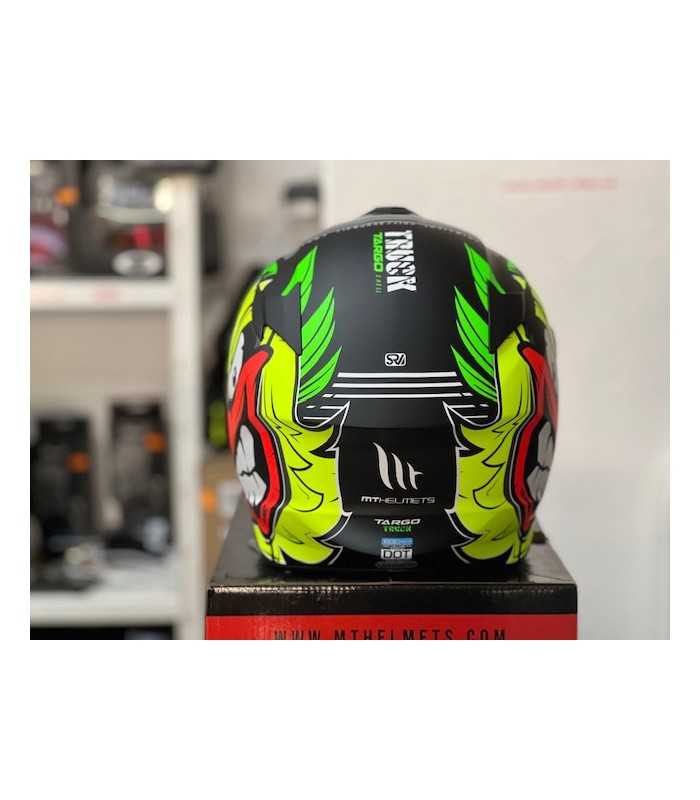 Mt Helmets Targo Truck A2 matt yellow