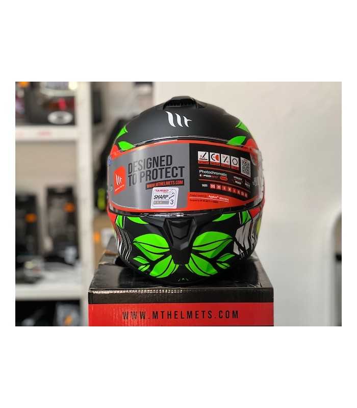 Mt Helmets Targo Truck A2 jaune matt
