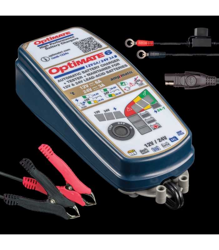 Tecmate Optimate 6 Wählen Sie 12V-24V