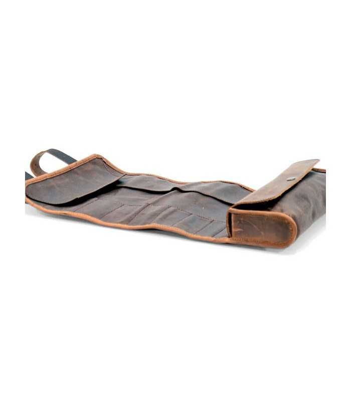Longride TOOLBAG WAXED COTTON WITH LEATHER FINISH