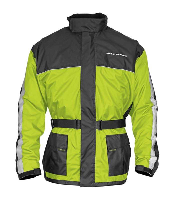 Nelson Rigg rain jacket Solo Storm hi-vis