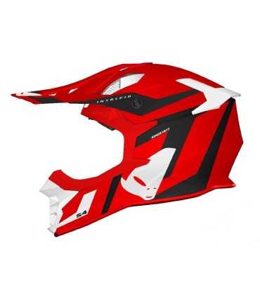 Cross helmet Ufo Intrepid red