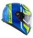 Casco Kappa KV-41 Dallas Simple blu giallo