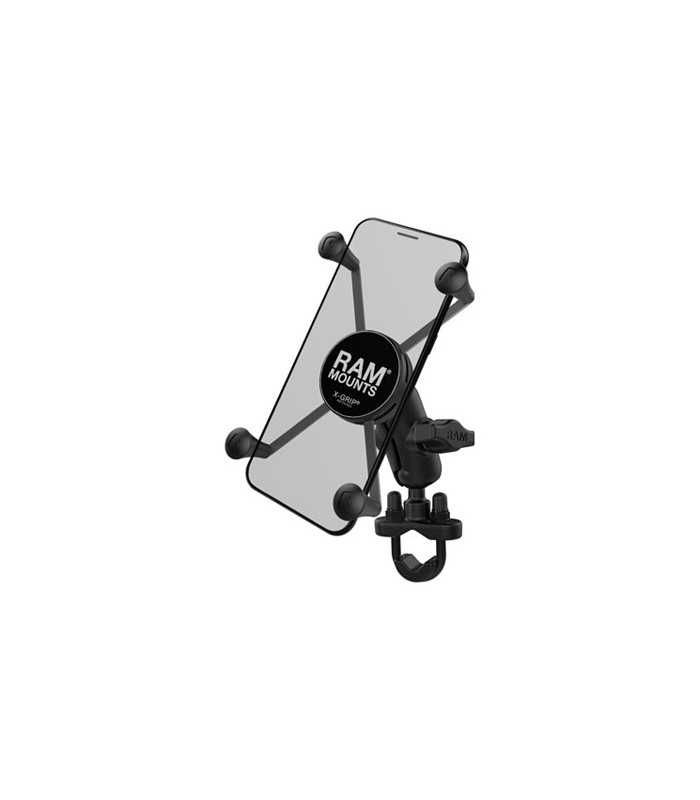 RAM MOUNTS, X-GRIP PHONE MOUNT W/U-BOLT BASE. LARGE PHONES