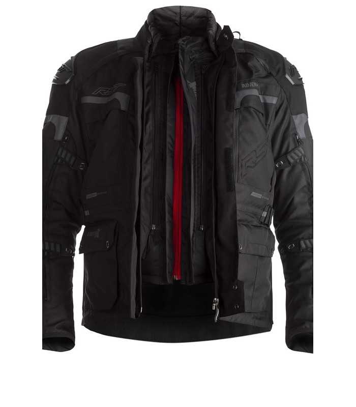 Veste Touring moto RST Adventure-X Airbag noir